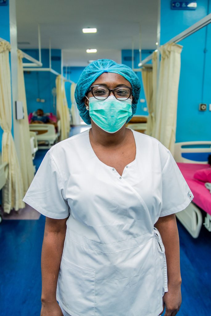 Photo of a nurse on duty on Tuesday 19th May 2020, Lagos Nigeria.
Beyond the COVID 19 pandemic, PharmAccess continues to provide healthcare for vulnerable groups, especially children and women.