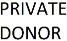 Private Donor"